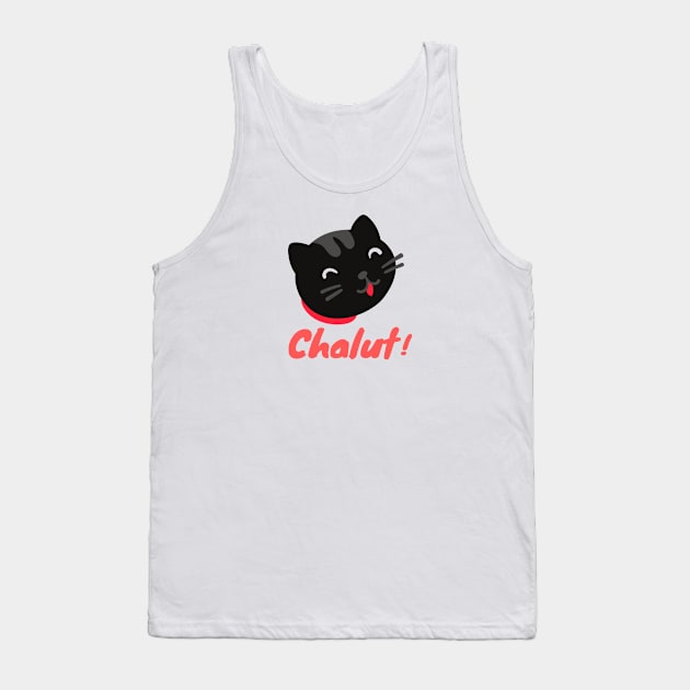 Chalut le chat Tank Top by Mr Youpla